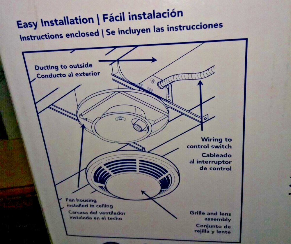Broan 751 Ceiling Exhaust Fan
