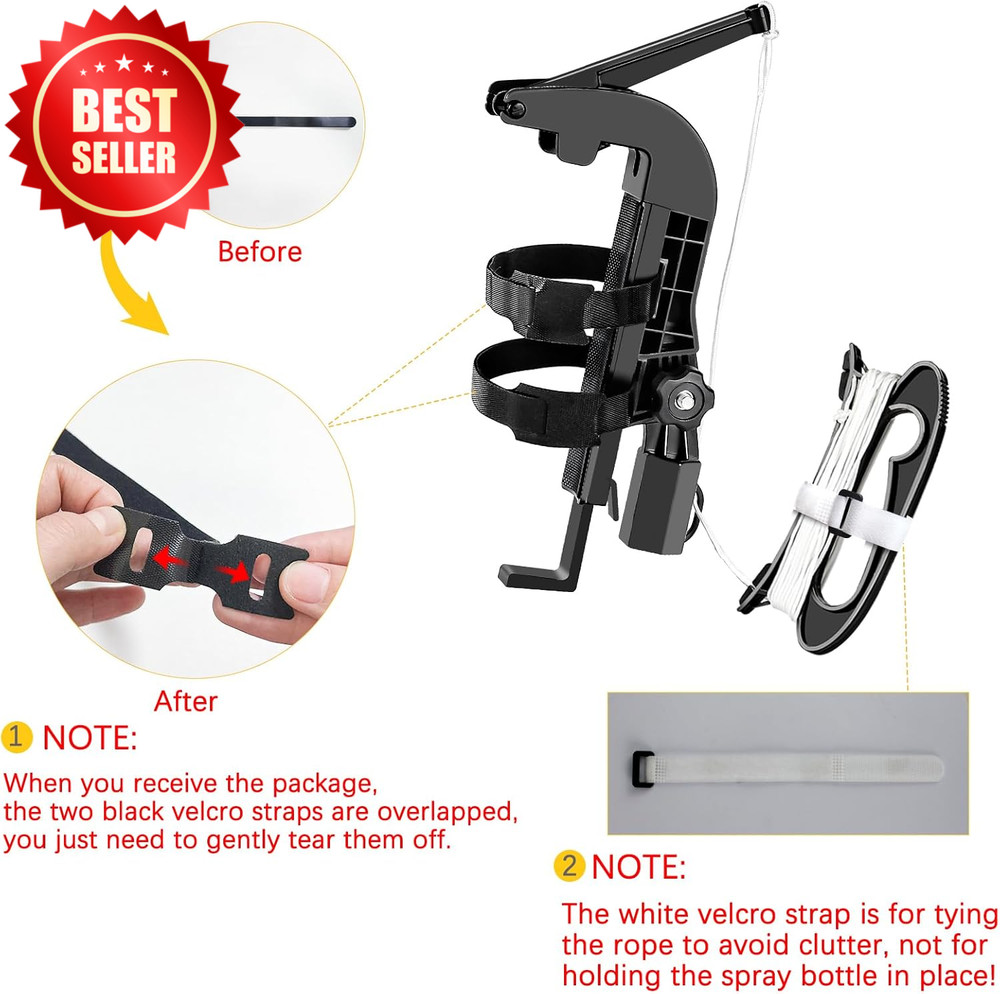 Pro Spray Can Extension Pole Adaptor Trigger Handle Wasp Hornet Duster US