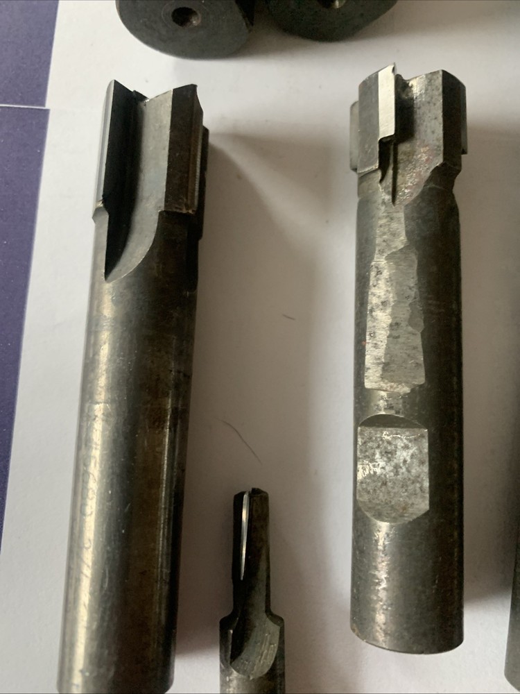 Lot of 13 endmills