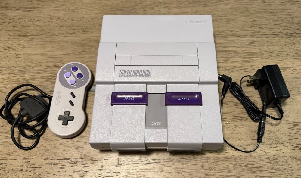 SNES Console - Polymer Recapped + RGB Serviced
