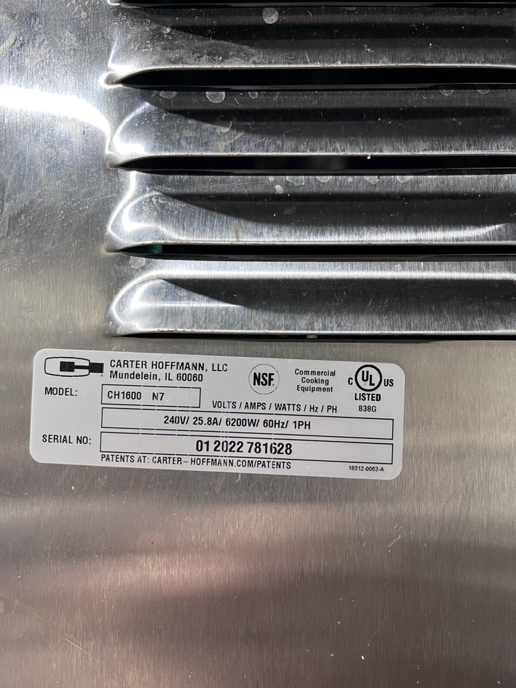 CARTER HOFFMANN CH1600 N7