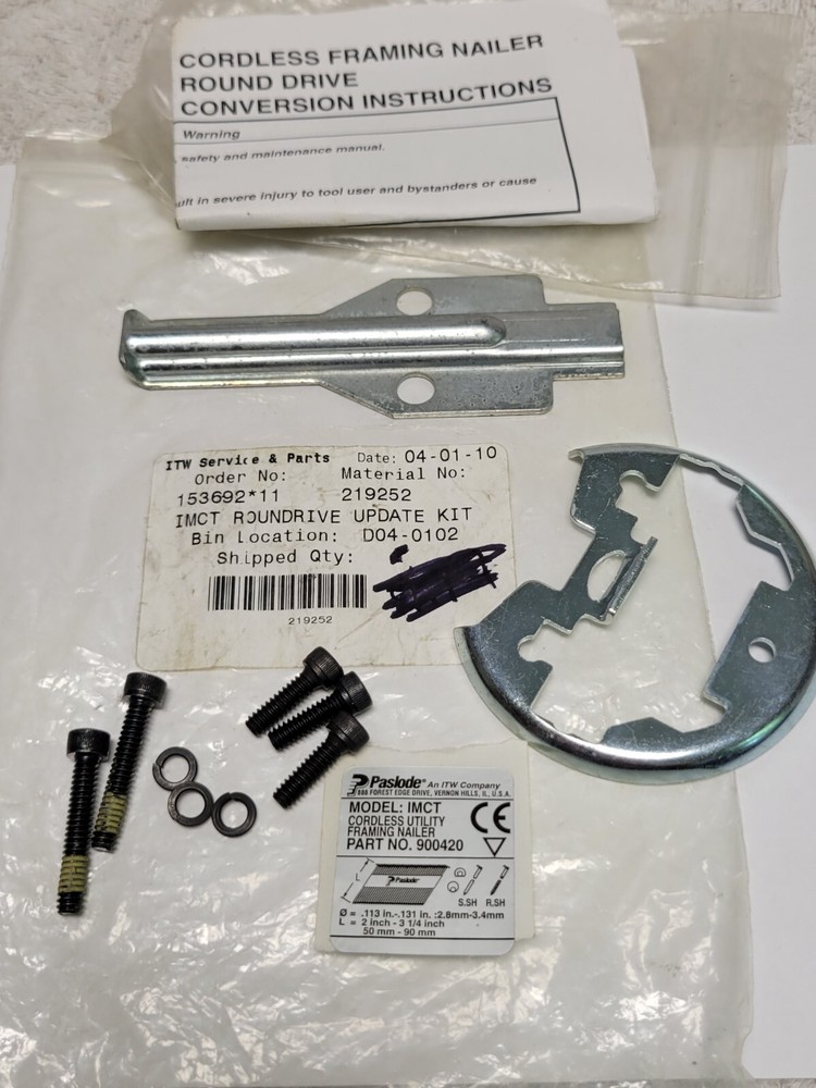 PASLODE 219252 IMCT Roundrive Update Kit - OEM