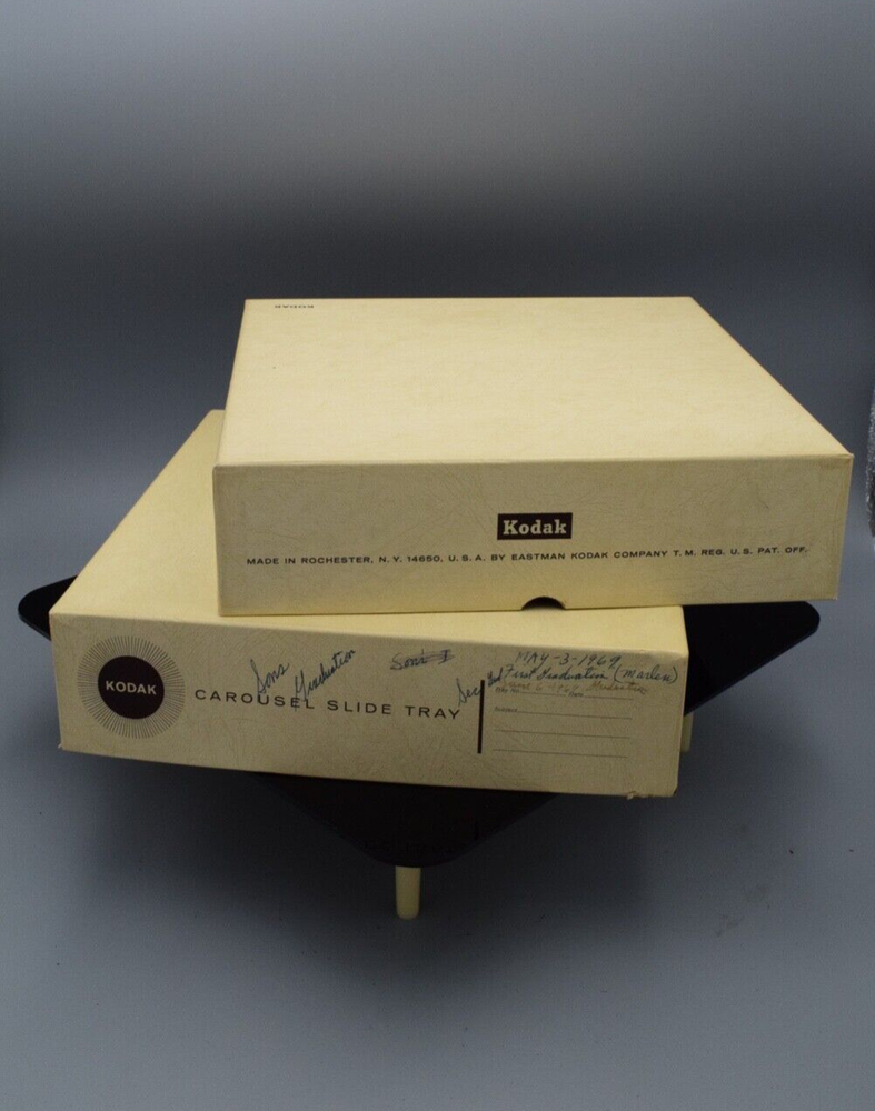 Kodak Carousel Transvue 80 Slide Trays.