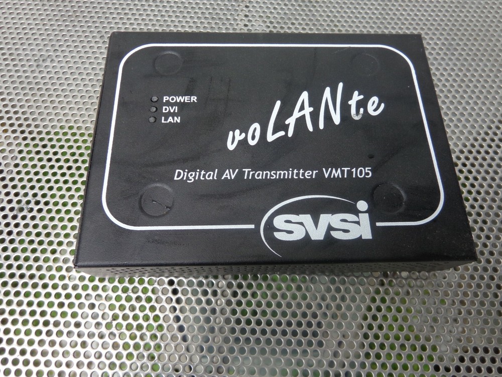 SVSI voLANte VMT105 Digital AV Transmitter Encoder (Need AC Adapter) VMT-105