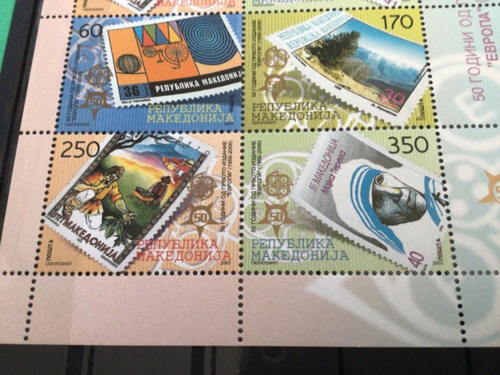 Mother Teresa mint never hinged  stamps sheet A19953