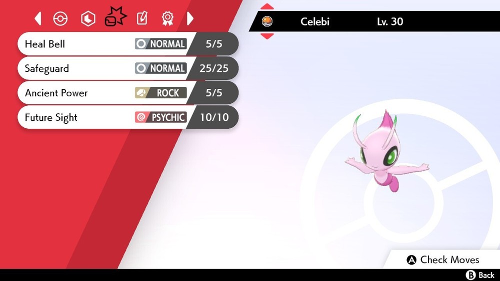 ✨Shiny✨ Legitimate Celebi (From VC) For Sword & Shield
