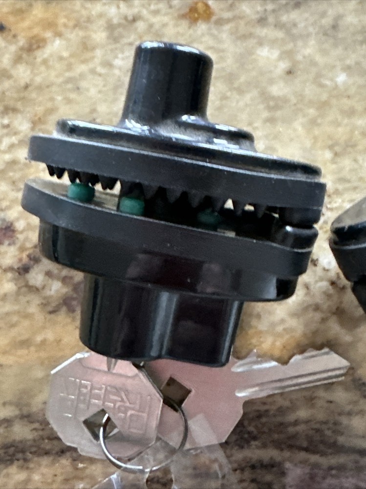 2 Prefer Gun Lock Trigger Lock with 2 keys Black In Color