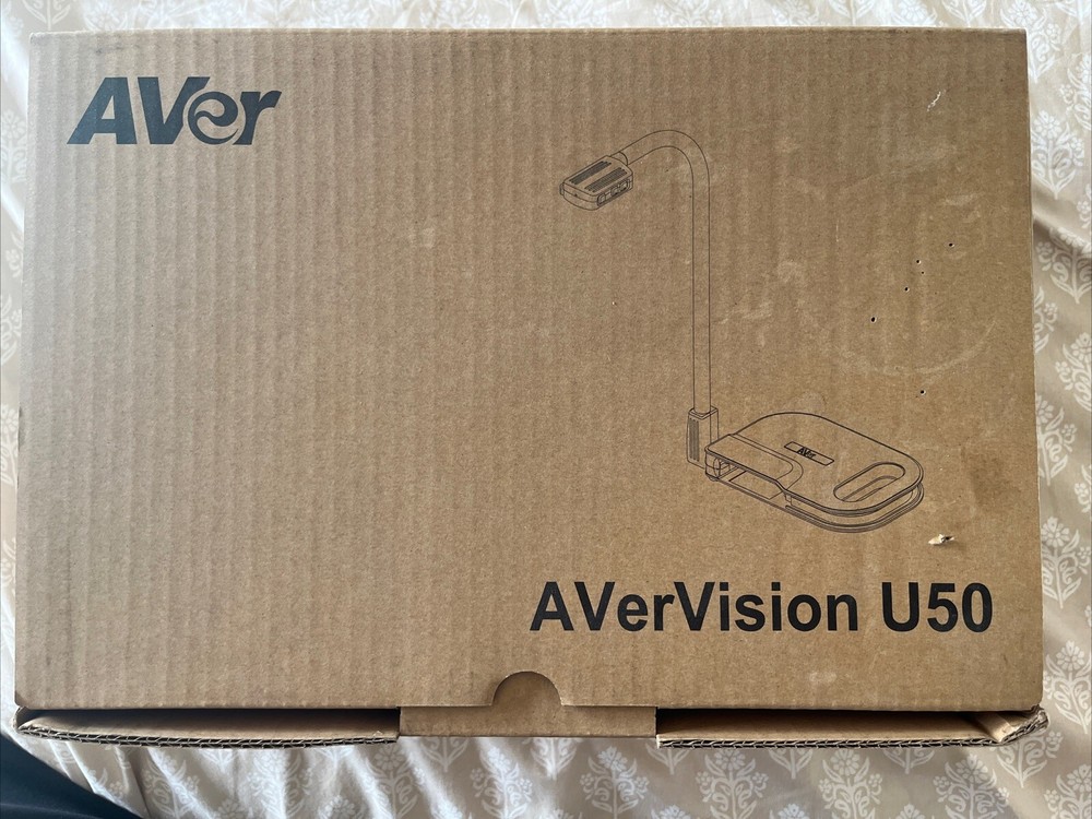 AVerVision U50 USB Visualizer Document Camera 1080p Flex Arm w/ USB Cable