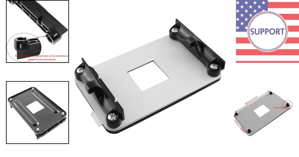 Efficient AM4 CPU Heatsink Mounting Plate – Optimal Cooling for AMD Processors