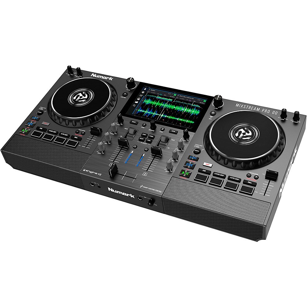 Numark Mixstream Pro Go Battery-Powered 2-Channel DJ Controller Refurbished