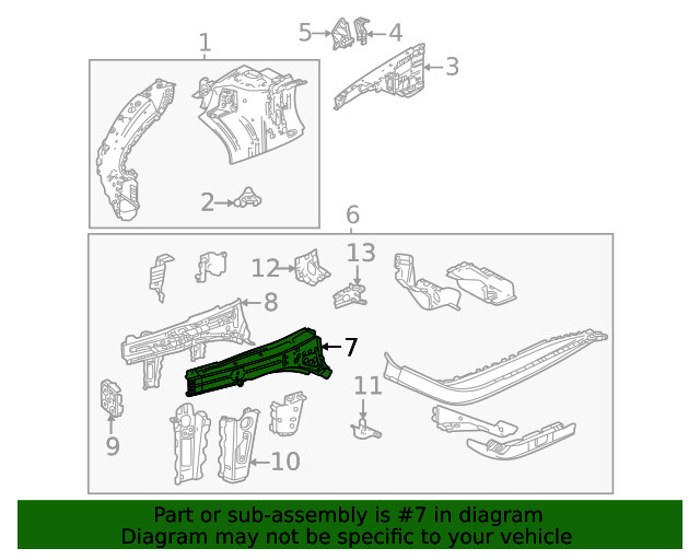 Genuine GM Inner Rail 60007991