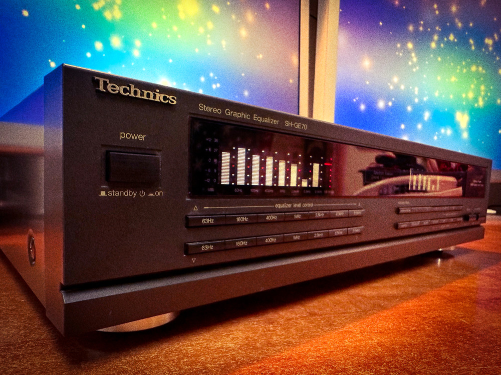 Technics SH-GE70 🌈RaRe🌈 Vintage Stereo Equalizer