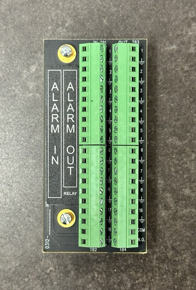AMERICAN DYNAMICS TYCO 0312-1006-01 INPUT/OUTPUT CARD INTERFACE CONNECTOR