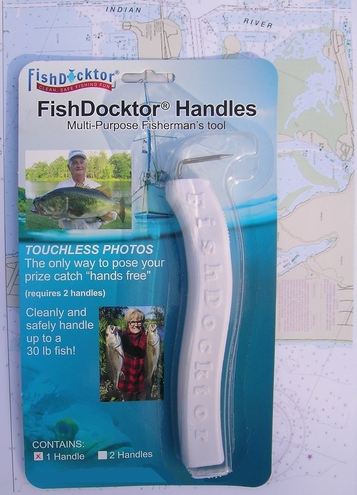 (2) Fish Docktor ® Handles Fishing Hunting Sporting Safety Processing Gaff Tool