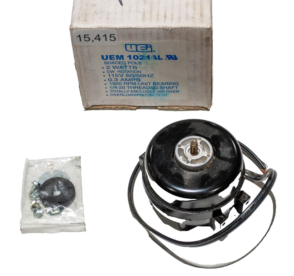 UEI 1021AL Shaded Pole Motor