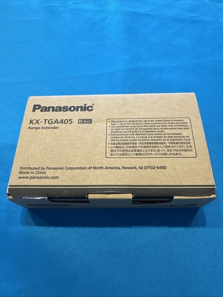 Panasonic Range Extender KX-TGA405 New Nos Black