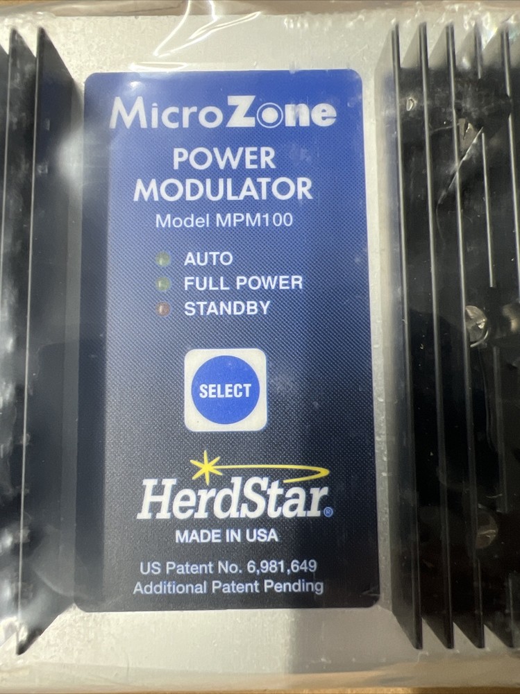 HerdStar MICROZONE Power Modulator MPM100 New In Box!!