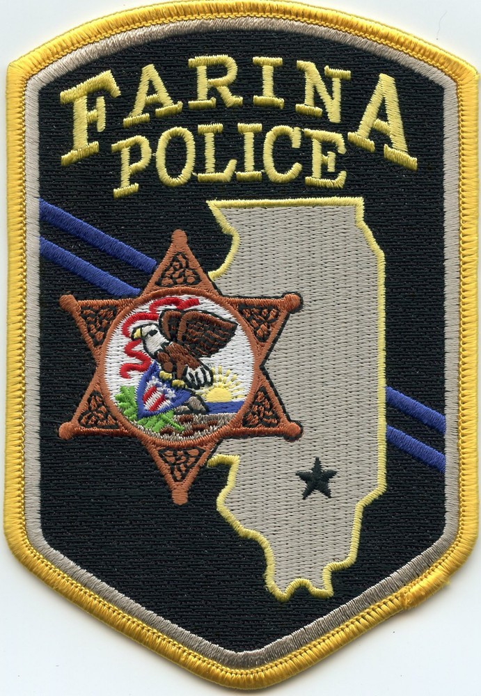 FARINA ILLINOIS IL POLICE PATCH