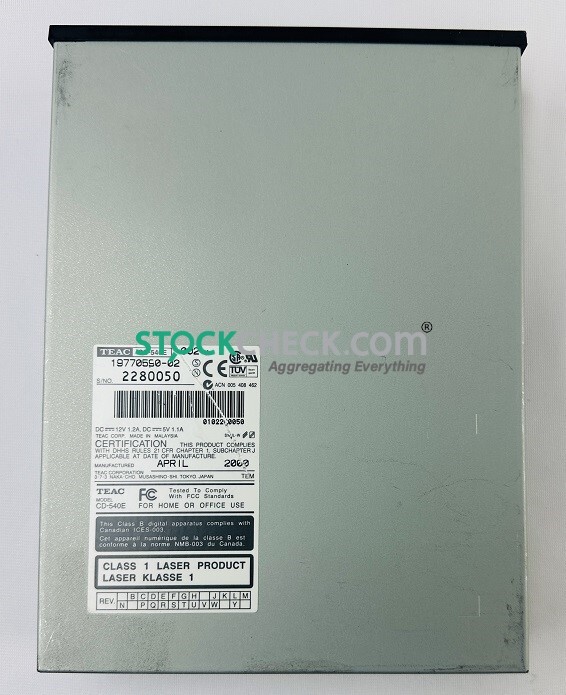 Teac 19770590-02 CD-ROM Drive