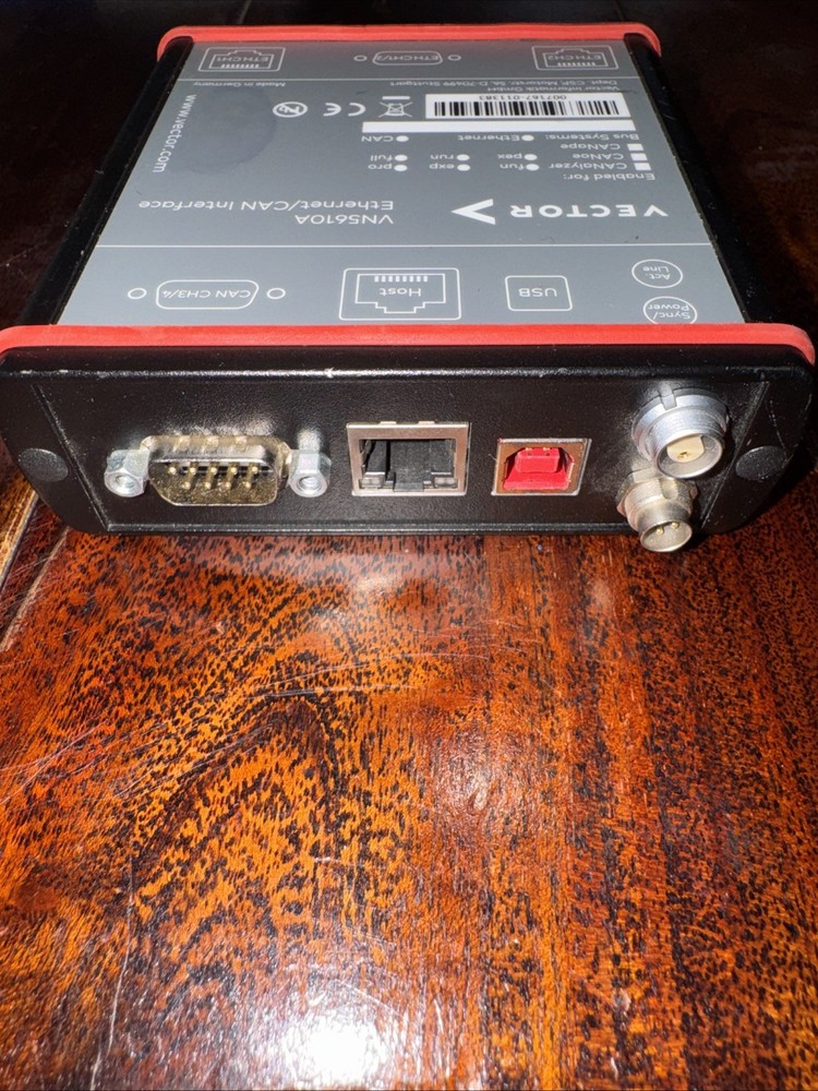 Vector VN5610A Ethernet/CAN Interface with cable in Excellent Working Condition