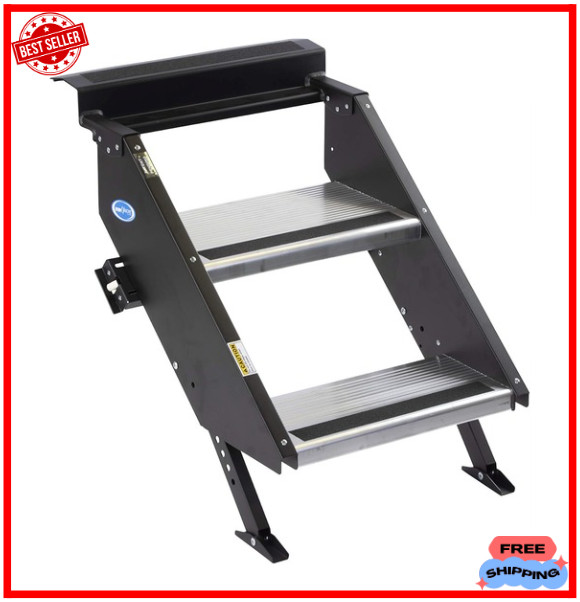 MORryde STP-201 2nd Generation StepAbove RV Entry 2 Step