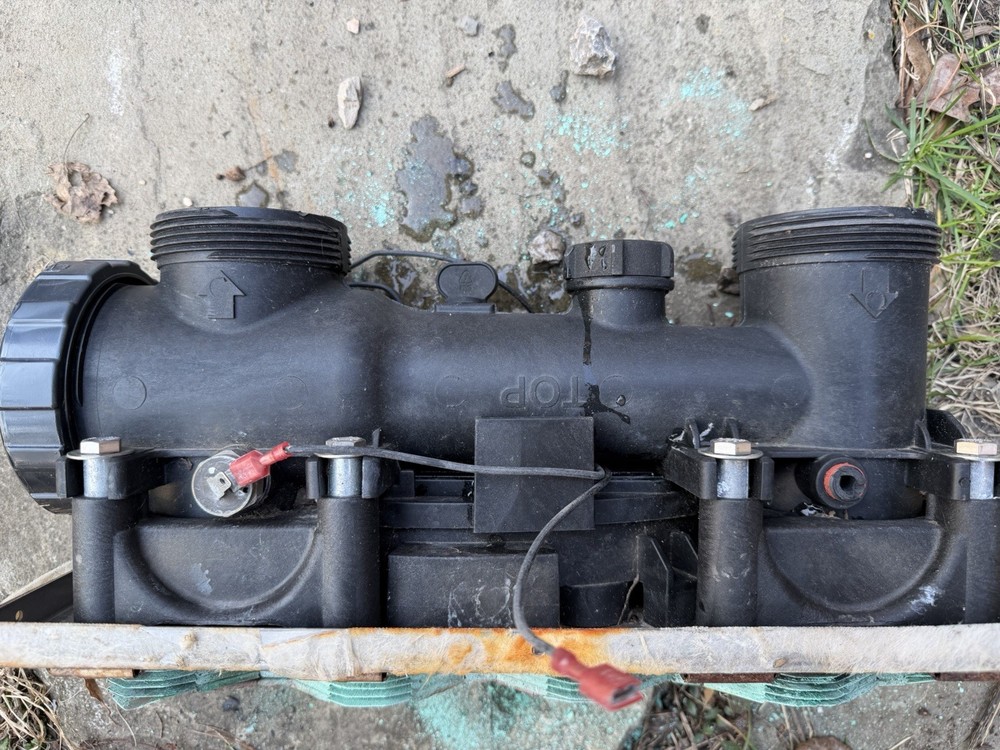 Hayward FDXLFHA1930 H-Series FD Heater Header Assembly Pre Owned