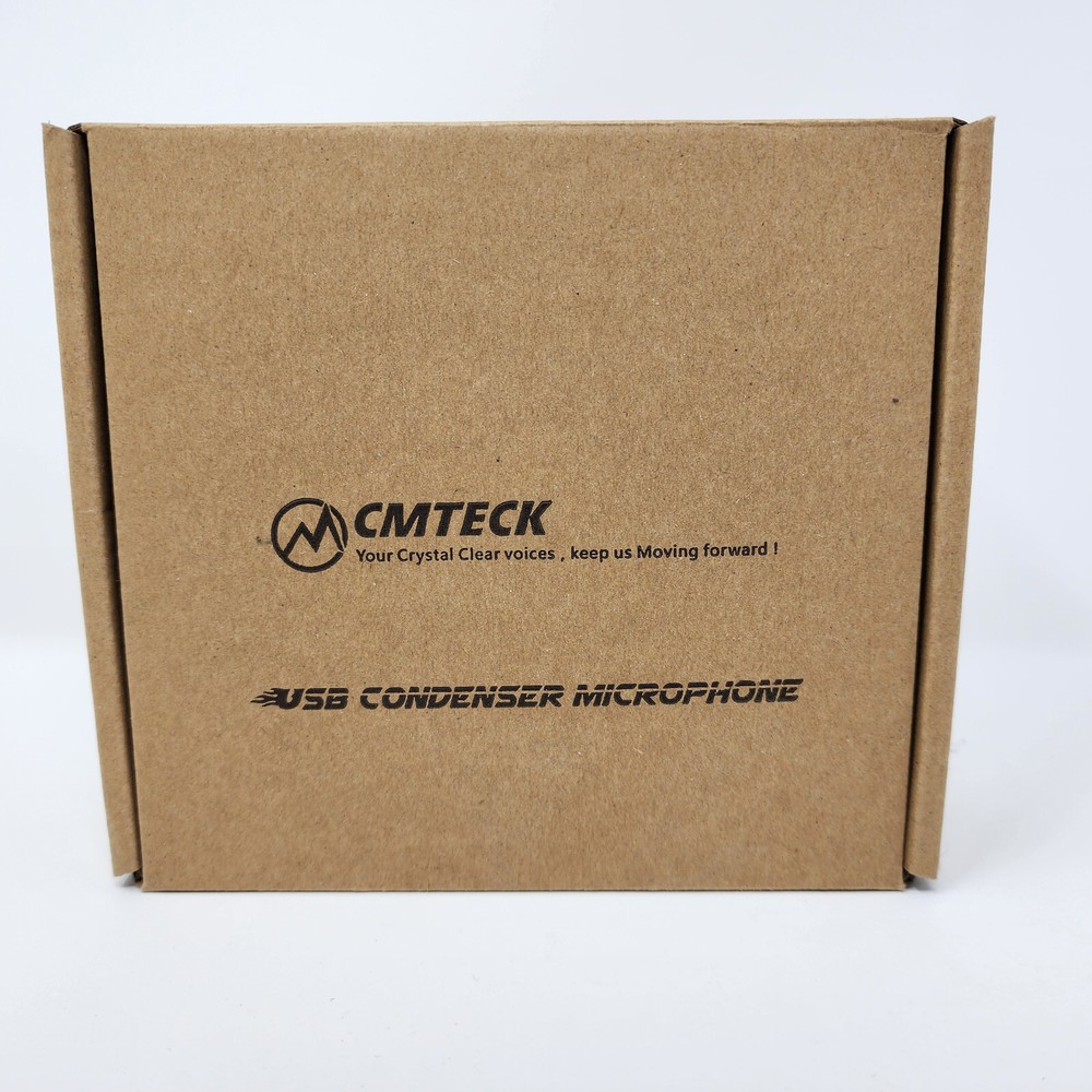 New Open Box CMTECK CM-G006 USB Computer Condenser Conference Microphone Black