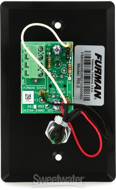 Furman RS-2 Key Switched Remote System Control Panel