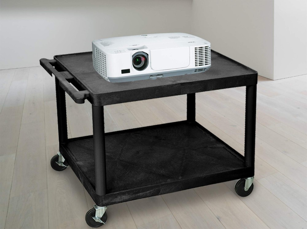 LUXOR LP27-B 27"H AV Cart