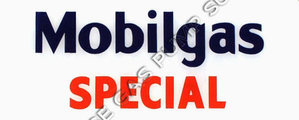 Mobilgas Special Flat Ad Glass (AG413)