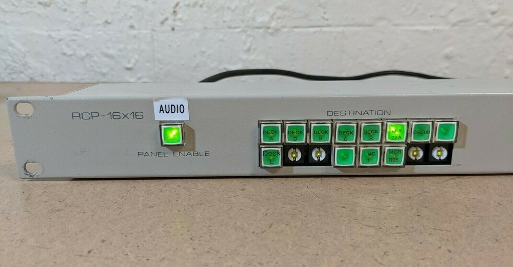 HEDCO RCP-16x16 Remote Programmable Panel with Power Cord