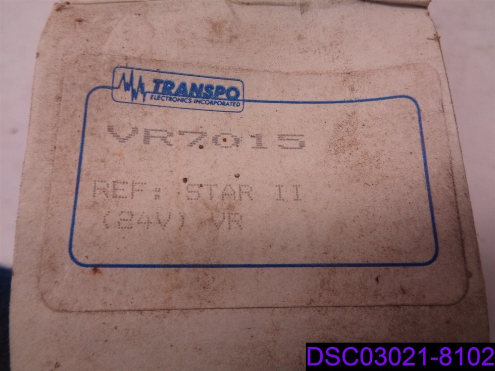 Transpo Star II VR7015 Regulator