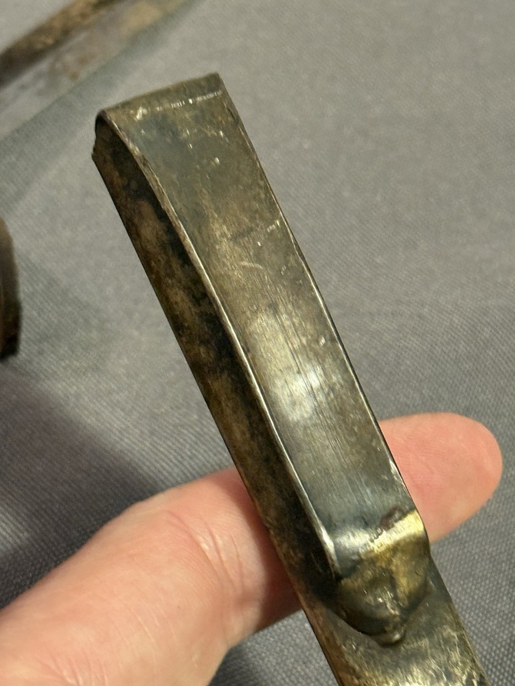 Antique Dagger Knife w/ Handmade Make Do Scabbard