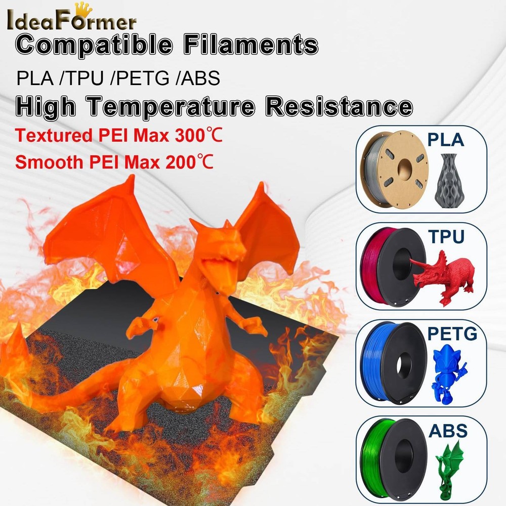 A1 Mini Build Plate 184x184mm Plate for Bambu Lab A1 Mini 3D Printer Platform