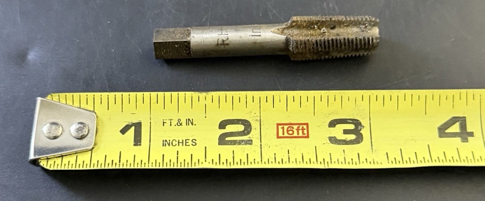1/8-27 NPT pipe tap Xl4