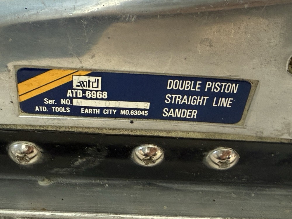 ATD-6968 Double Piston Straight Line Air Sander ( Untested)