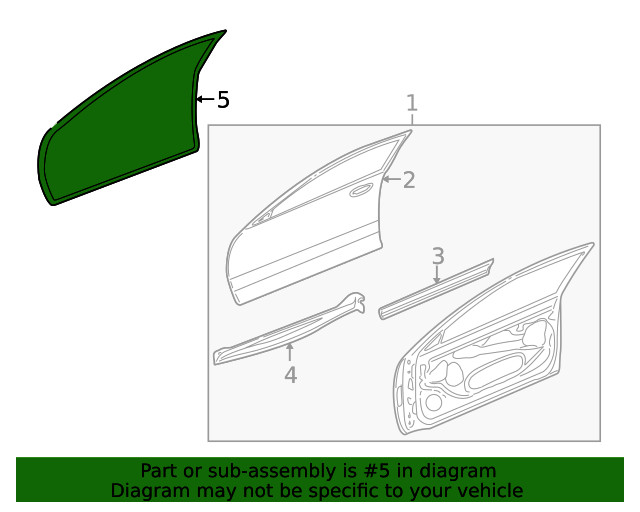 Genuine GM Seal Strip 22633026
