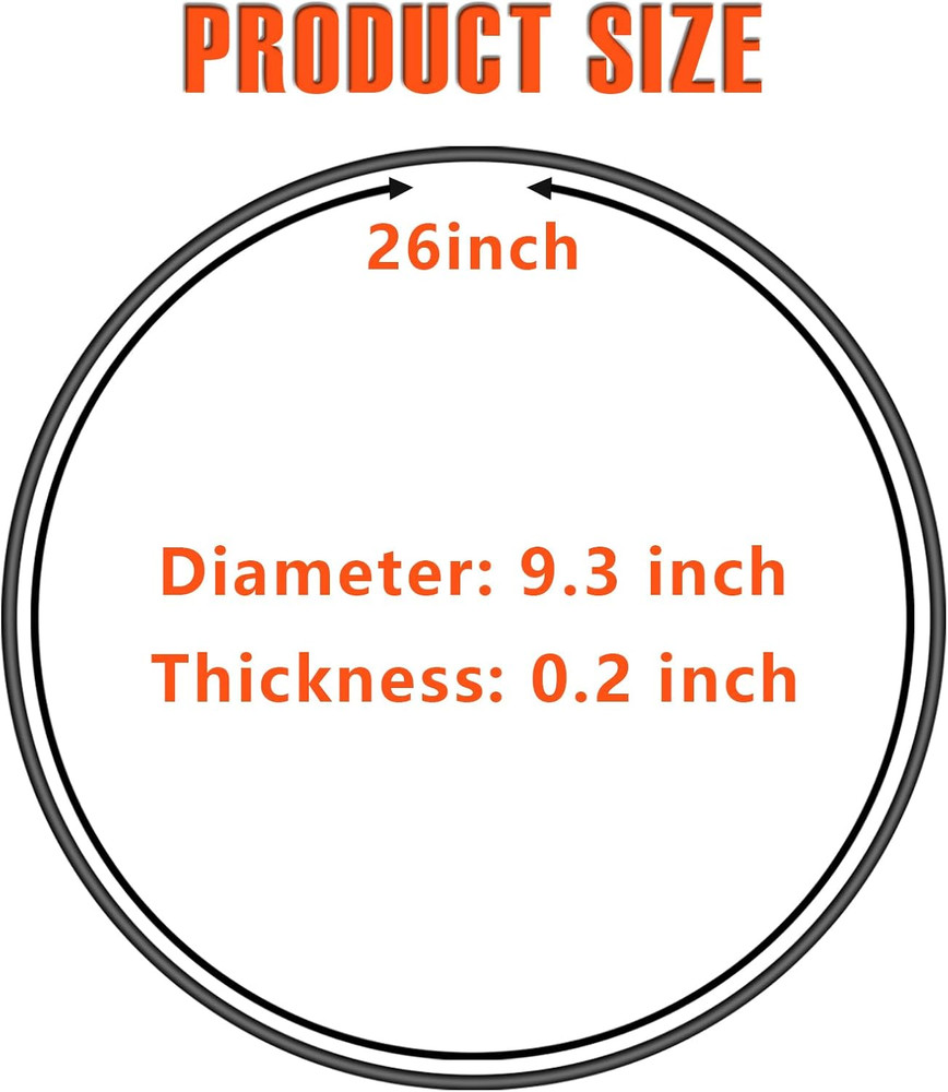 Rubber Lid Latch Strap for Hamilton Beach 6-8 Quart Slow Cooker