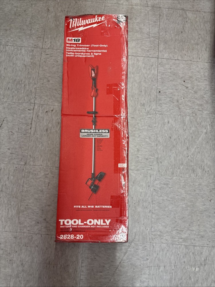Milwaukee 2828-20 M18 18V Cordless Brushless String Trimmer