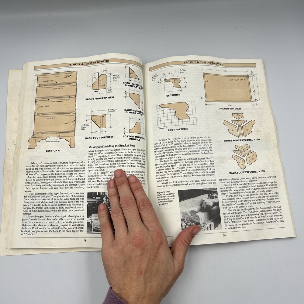 POPULAR SCIENCE WOODWORKING PROJECTS 1988 YEARBOOK