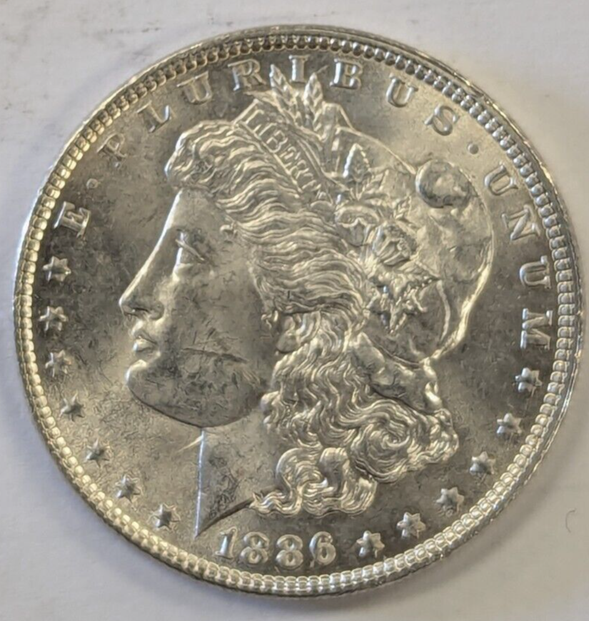1886-P Morgan Silver Dollar ~ #549