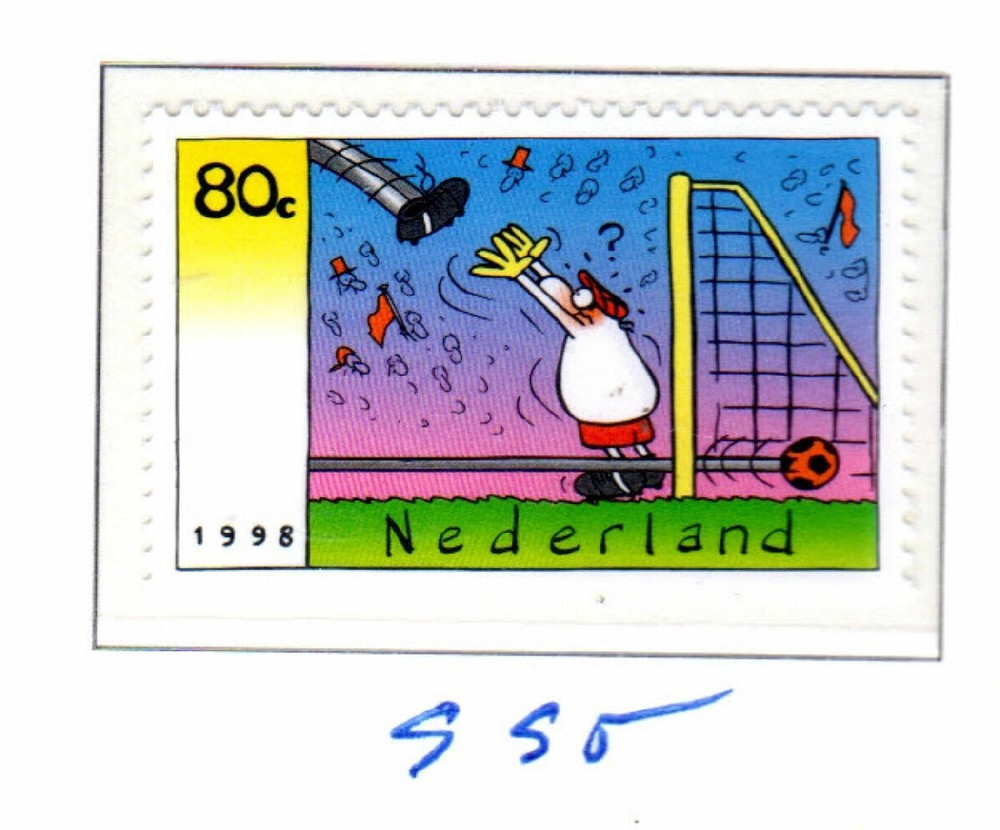 NETHERLANDS #995 WORLD CUP SOCCER   MINT  VF NH