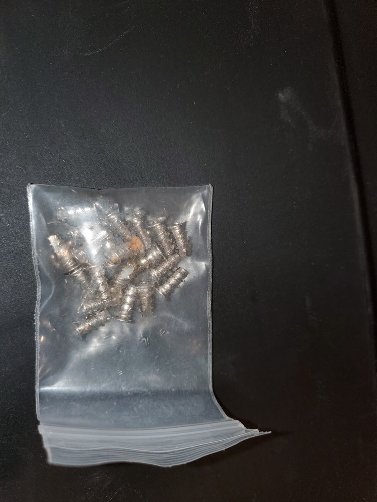 M5 X 10mm Silver computer fan screws