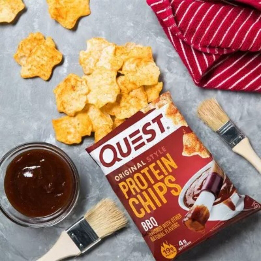 Quest Nutrition Protein Chips - BBQ Bag Capacity 8ct