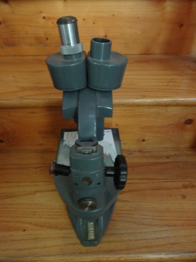 Bausch & Lomb Stereo Microscope with Three Objective 1950s, For Restoration