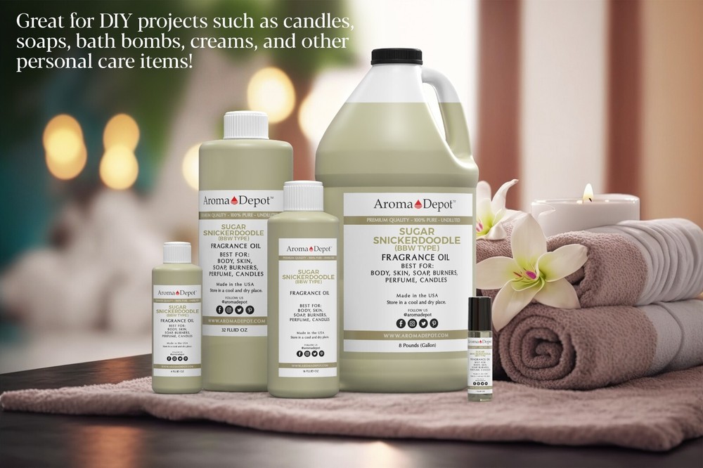 Sugared Snickerd Type Fragrance Oil for Body, Candle, Soap, Lotion & Diffuser