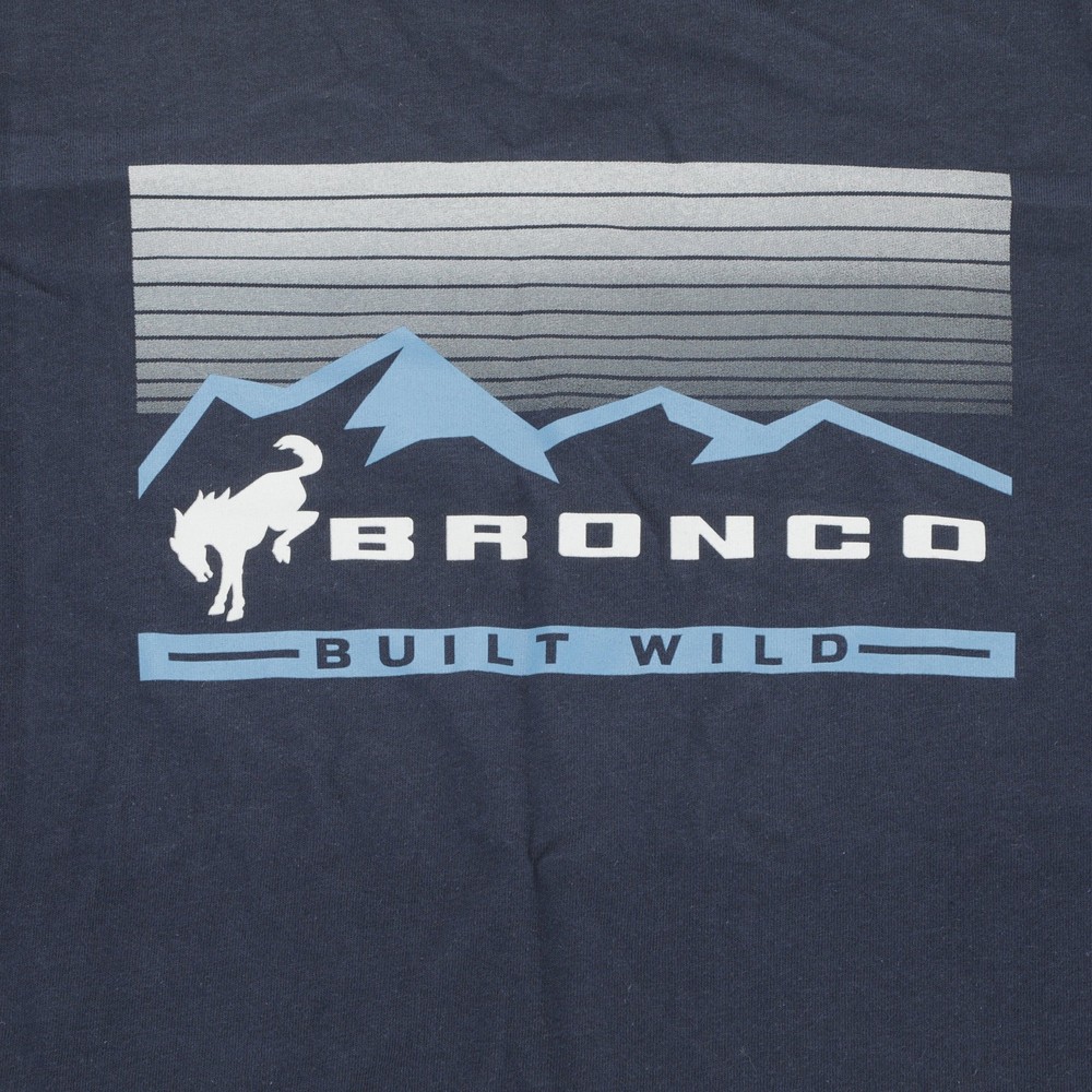 Ford Bronco Mountain View T-Shirt Navy Extra Large