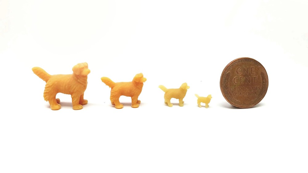 Dogs - Assorted Colors in HO Scale N Scale S Scale O Scale