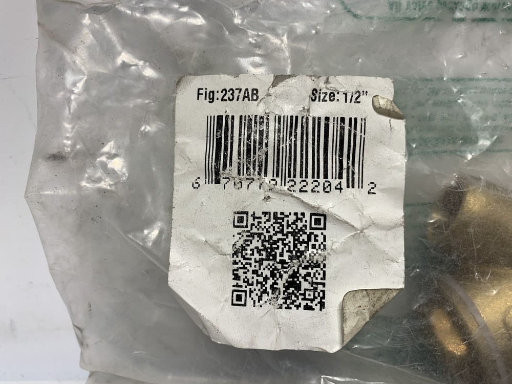 Red-White Valve 237AB Brass Check Valve 1/2"