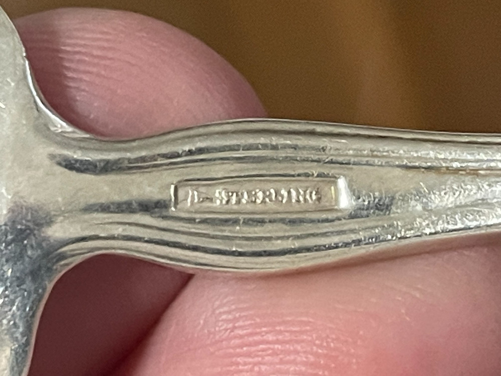Watson MOUNT VERNON Pattern Sterling Silver Salad Fork 31 grams